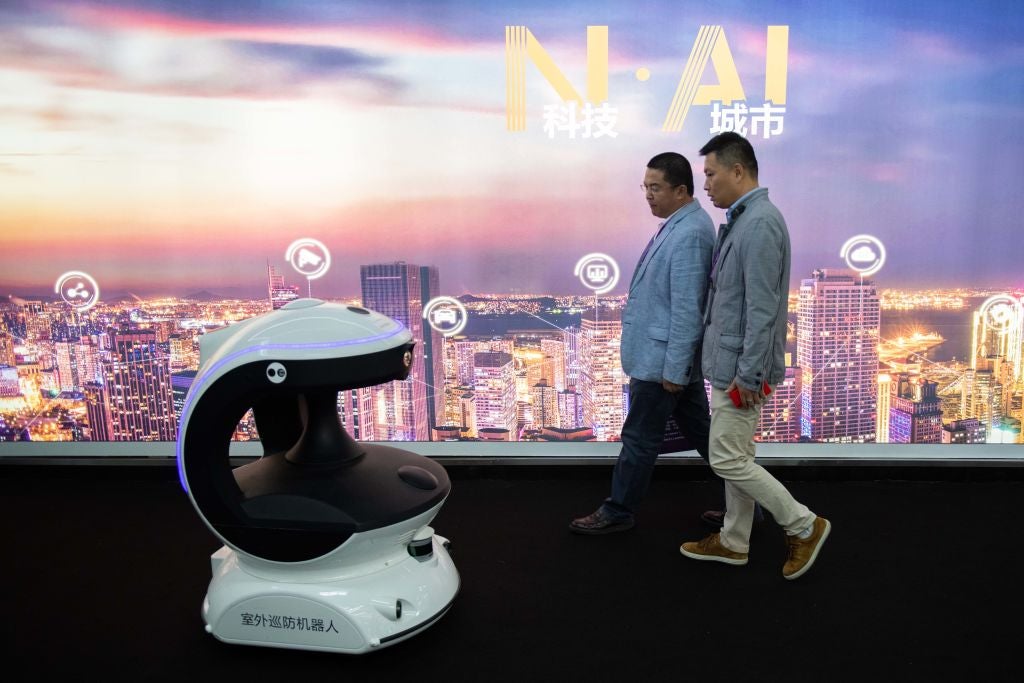 China gathers momentum in AI race
