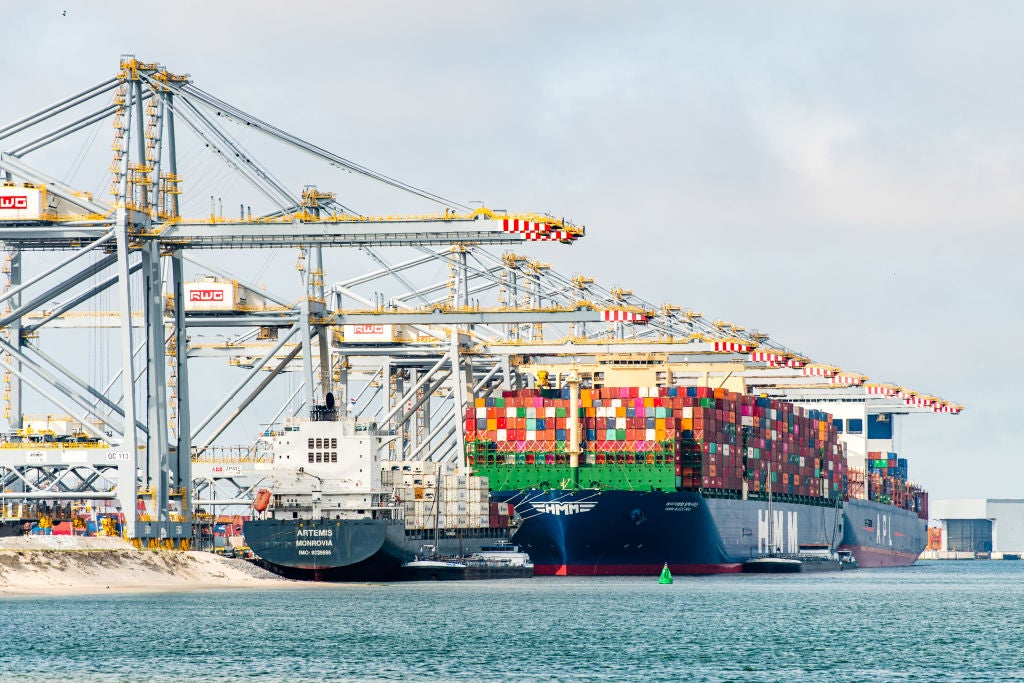 The ten busiest ports in Europe