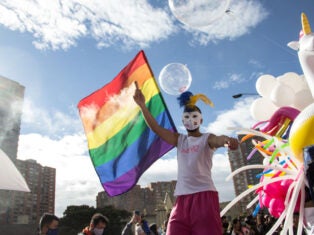 What are multinationals doing to combat the global backsliding of LGBT+ rights?