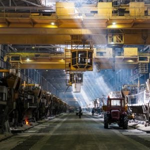 Aluminium smelter plant