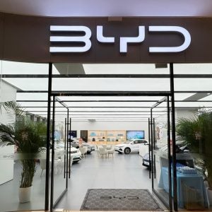 byd electric car store