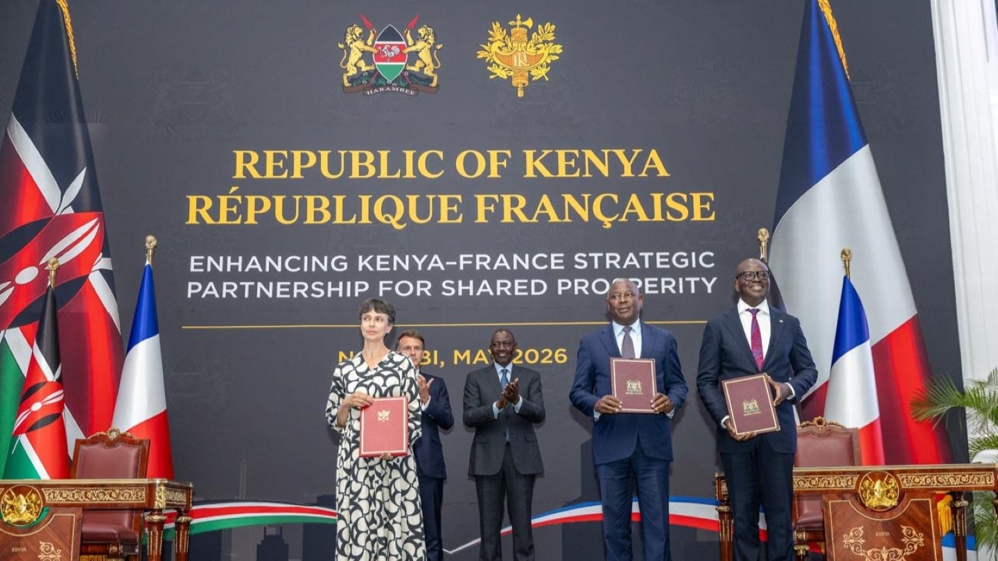 French President announces €23bn of investment in Africa at Nairobi summit 