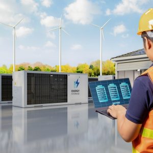 Engineer control energy storage system or battery container unit for domestic used